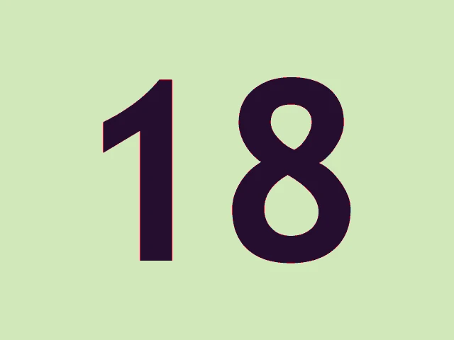 18+